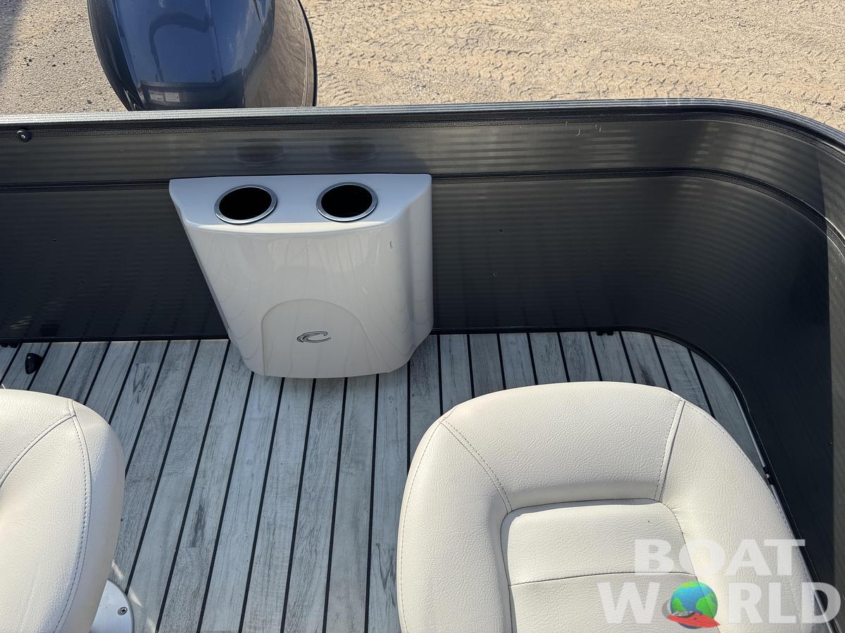 Used 2017 Crest  200 Pontoon with 115HP Yamaha Fourstroke EFI