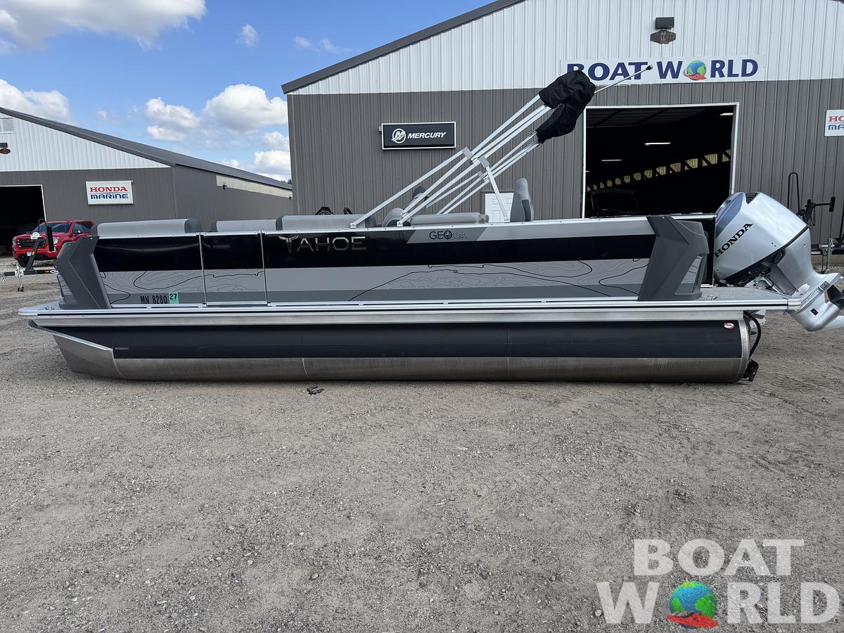 2025 Tahoe Pontoons GEOfish 2385 Rear Fish & Honda 4-Stroke EFI