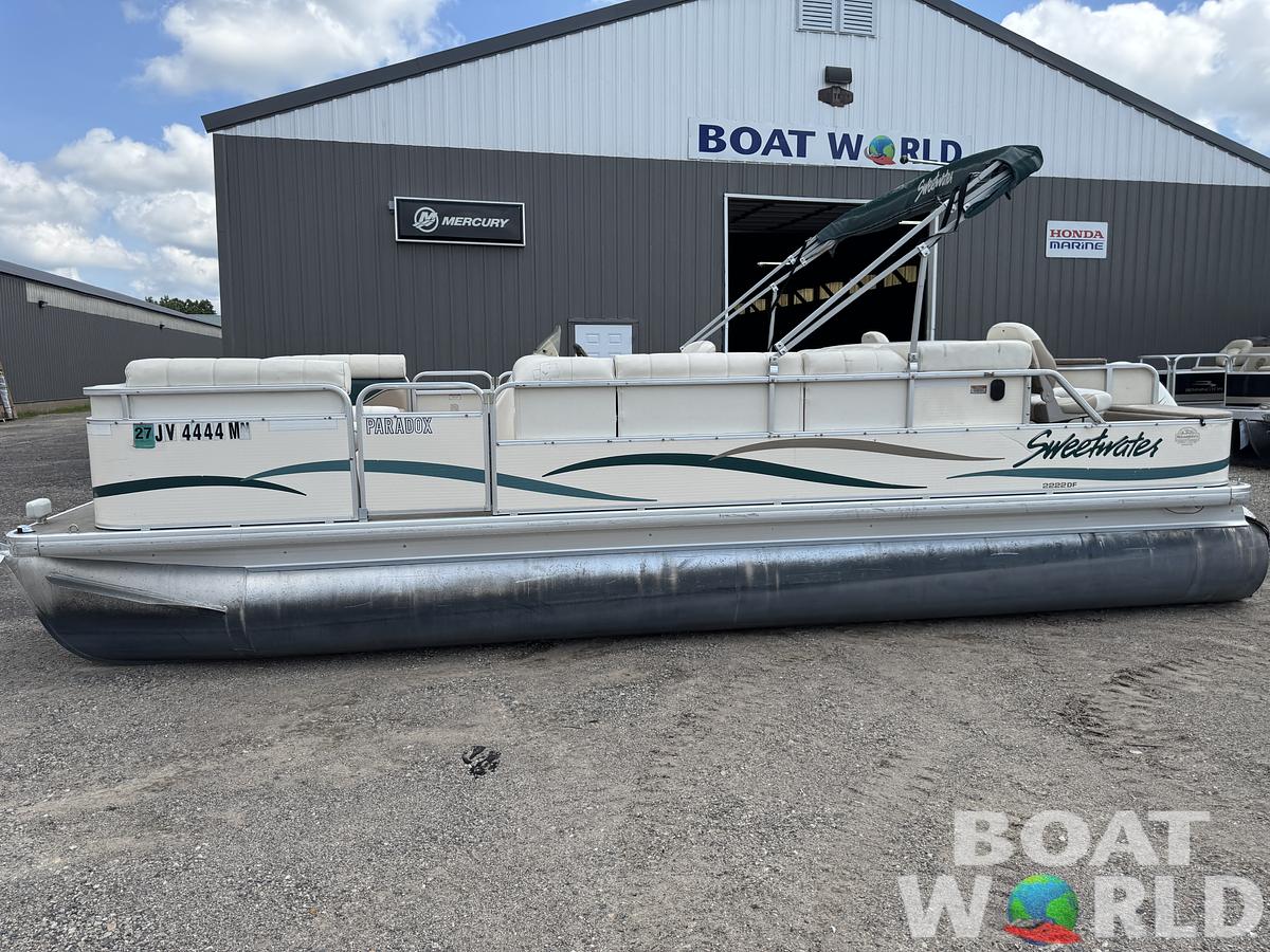 Used 2004 Sweetwater 2222 DF Pontoon WITH SEA LEGS