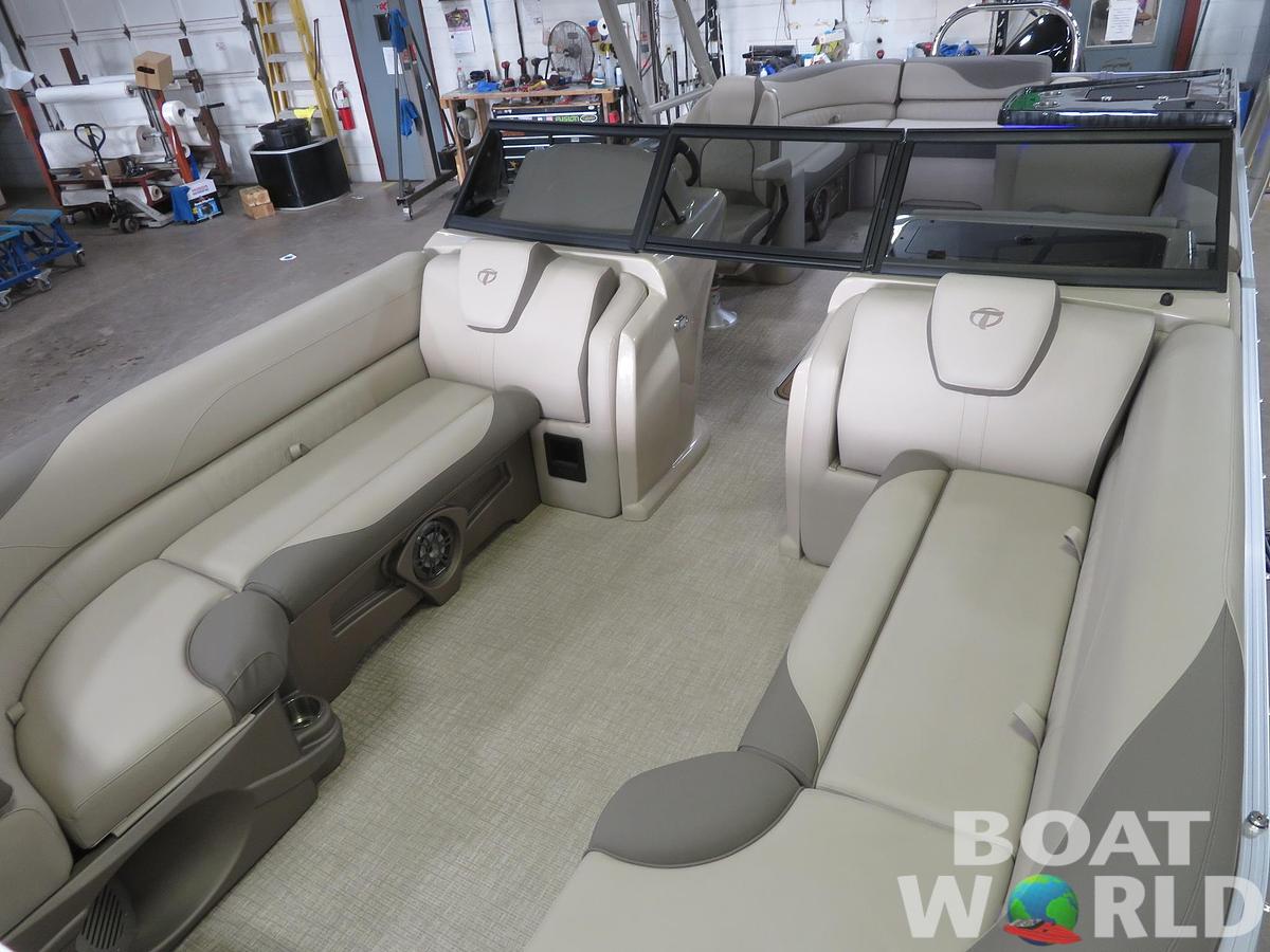 2024 Tahoe Pontoons LTZ 2385 Elite Windshield Tritoon & Suzuki 200HP 4-Stroke EFI