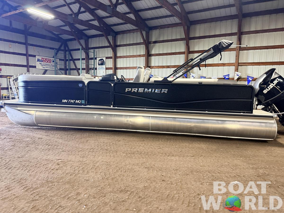 Used 2024 Premier 250 SunSation PTX Tritoon & 300HP Suzuki -$69,995