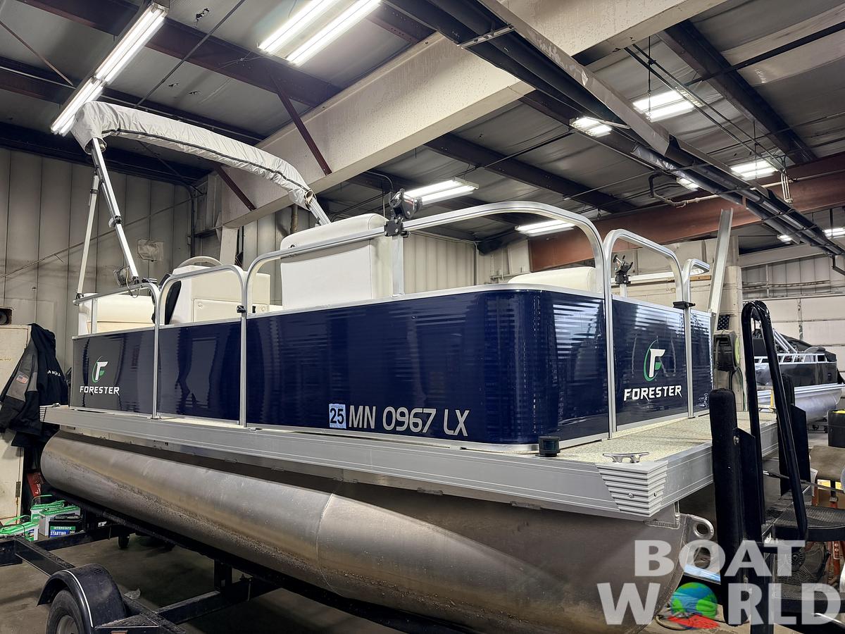 Used 2019 Forester 14' Fish n Fun Pontoon - $10,995
