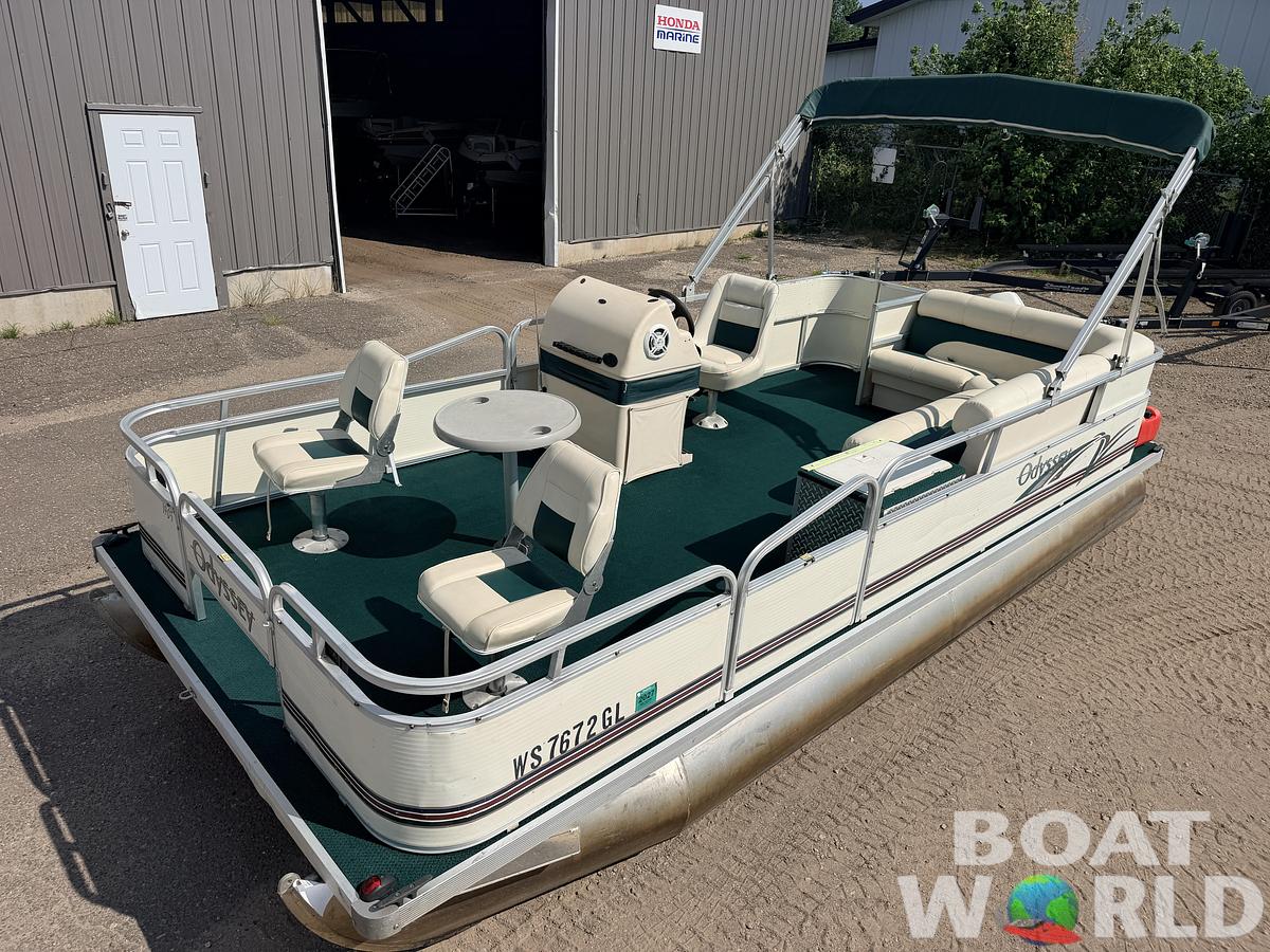Used 2003 Odyssey 1903 Fish & Cruise & 40HP Johnson 4Stroke -$10,995