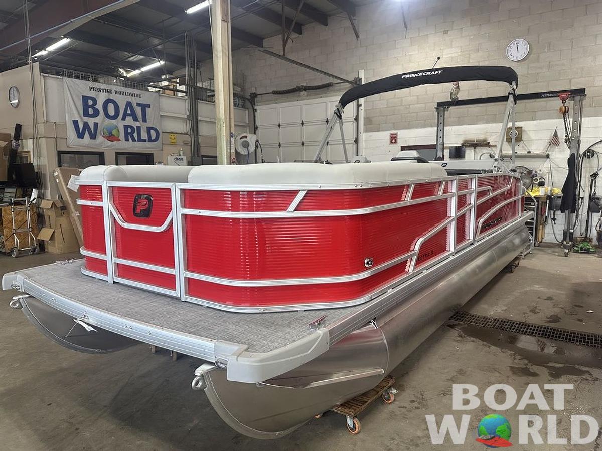 2025 Princecraft Vectra 23 RL SS Swingback Pontoon & Mercury 4-Stroke EFI