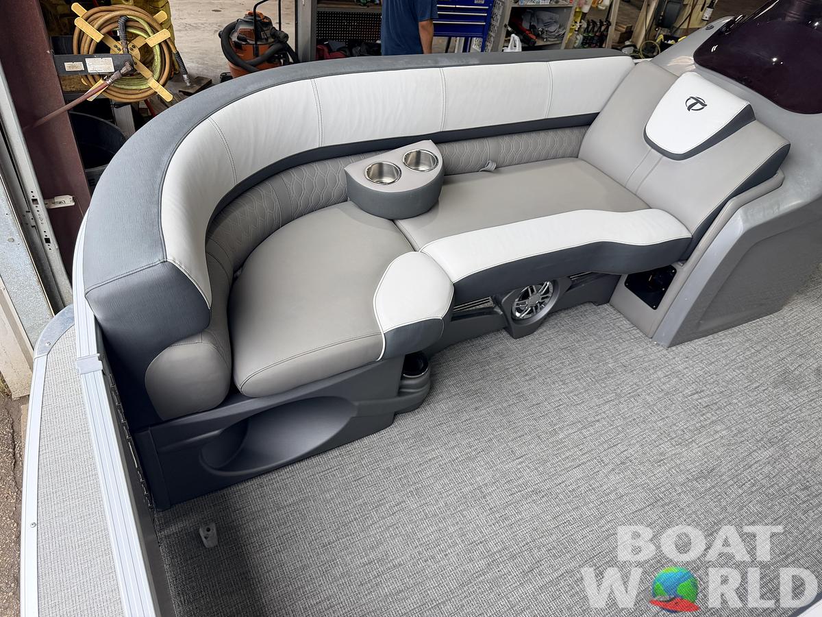 Used 2022 Tahoe Pontoons Cascade 2385 Quad Lounge Tritoon & 200HP Honda 4Stroke -$49,995