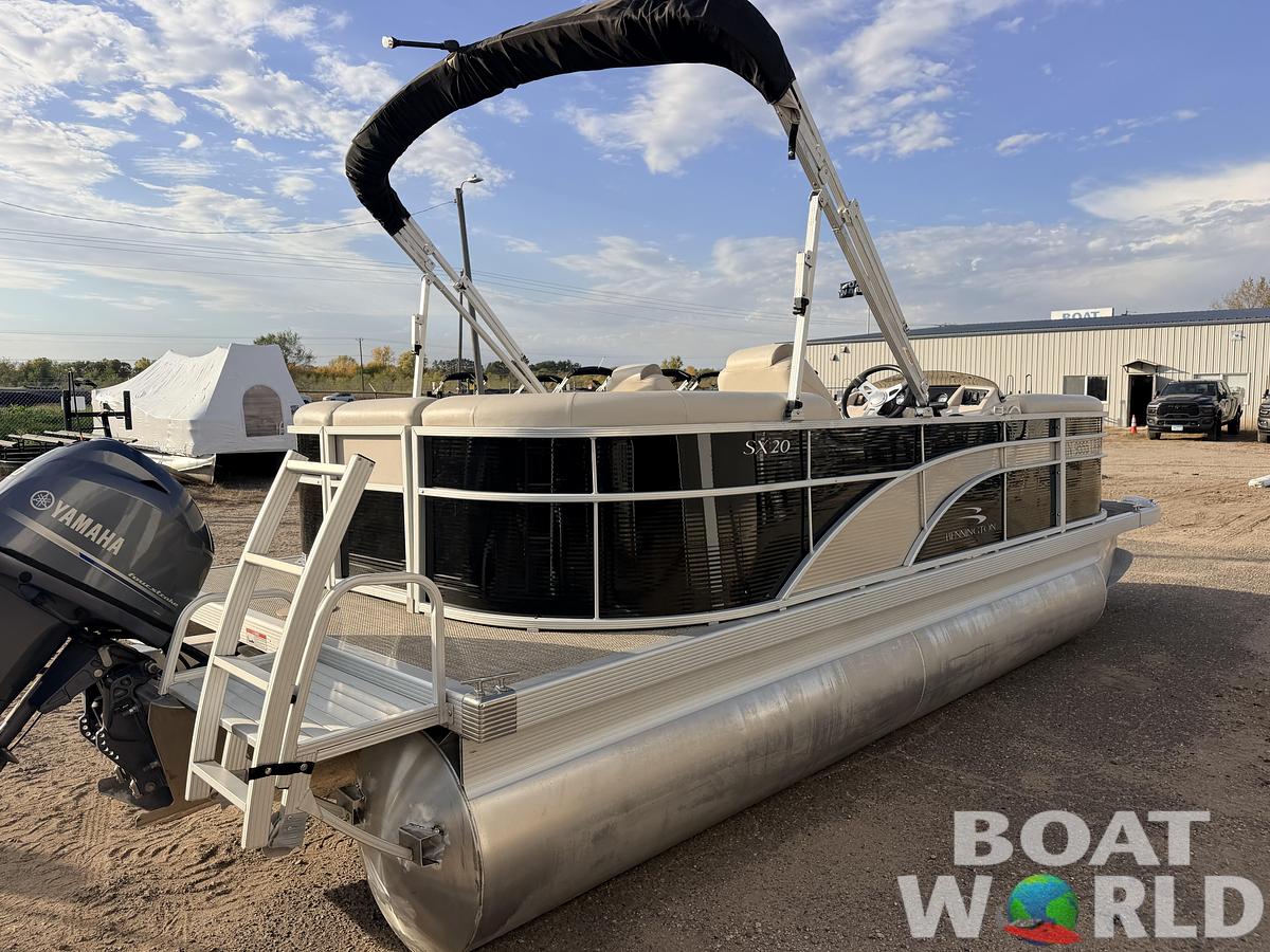 Used 2018 Bennington 20 SSRX & 50HP Yamaha 4 Stroke -$24,995