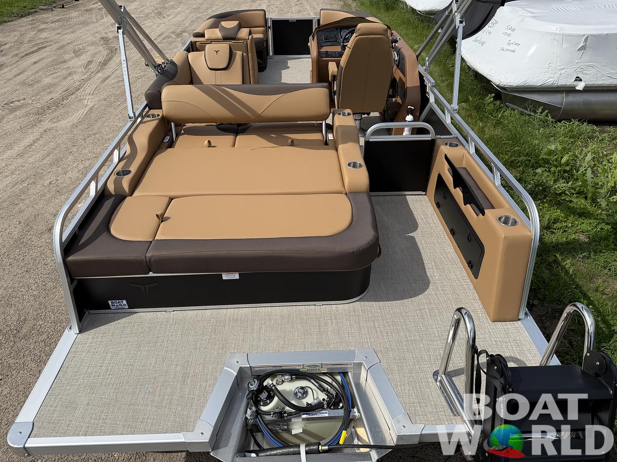 2025 Tahoe Pontoons LTZ 2385 Swingback (VRB) & Honda 4-Stroke EFI