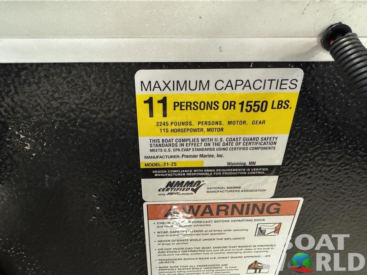 Used 2018 Premier SunSpree 220 DL Pontoon