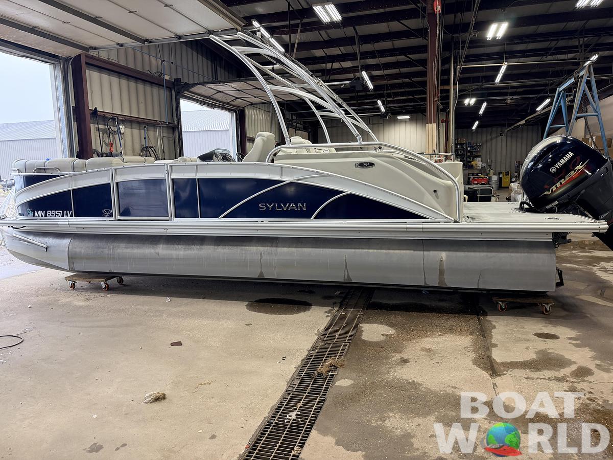 Used 2017 Sylvan S3 Rear Lounge with Sport Tower & 150HP Yamaha SHO VMAX - $39,995