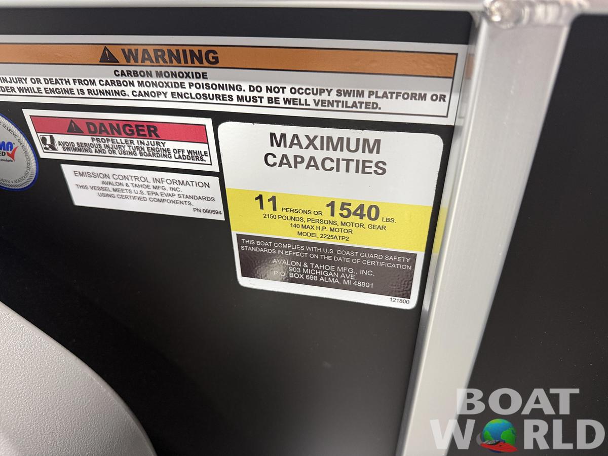 2026 Tahoe Pontoons LTZ 2385 Quad Lounge Shift SS 