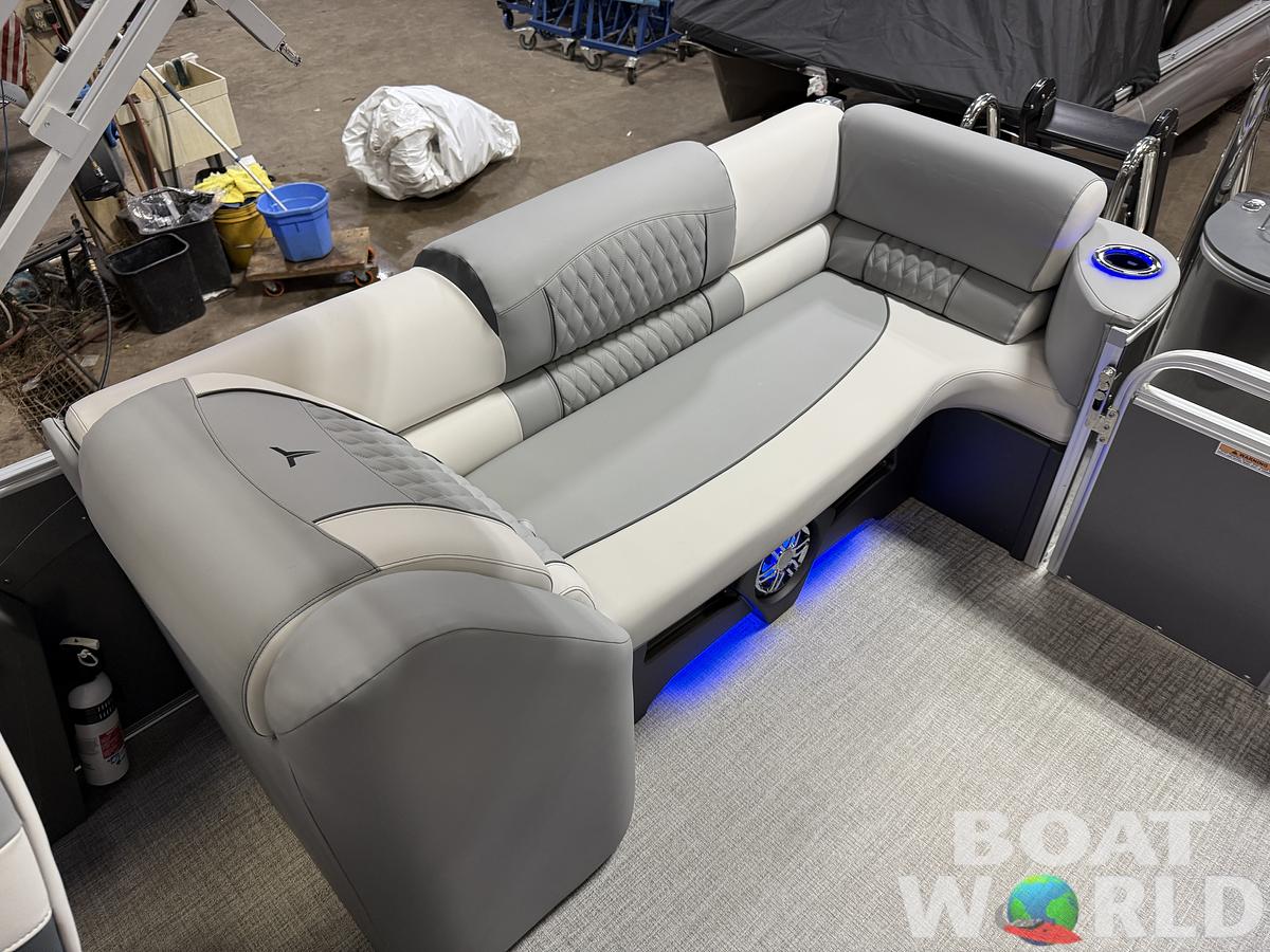 2025 Tahoe Pontoons Cascade 2385 Quad Lounge Tritoon & Honda 4-Stroke EFI