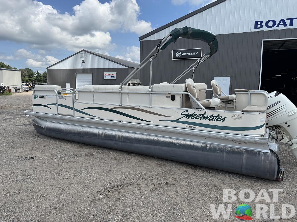 Used 2004 Sweetwater 2222 DF Pontoon WITH SEA LEGS