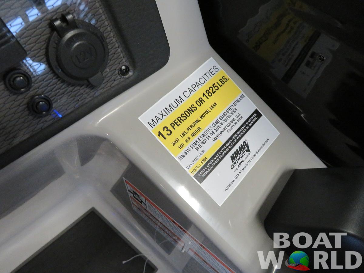 2024 Montego Bay 8524 Swingback Deluxe Pontoon & Honda 4-Stroke EFI