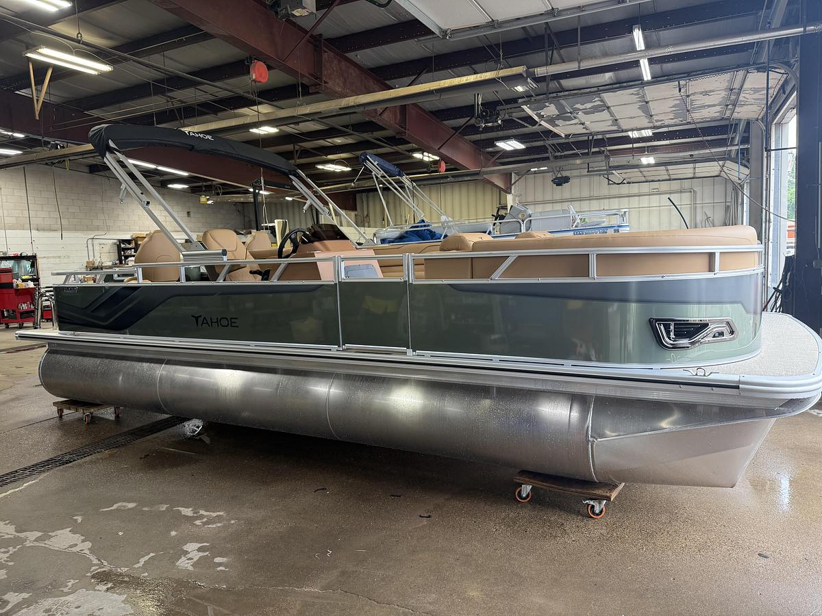 Used 2026 Tahoe Pontoons Sport 2385 Rear Fish & Honda 4-Stroke EFI