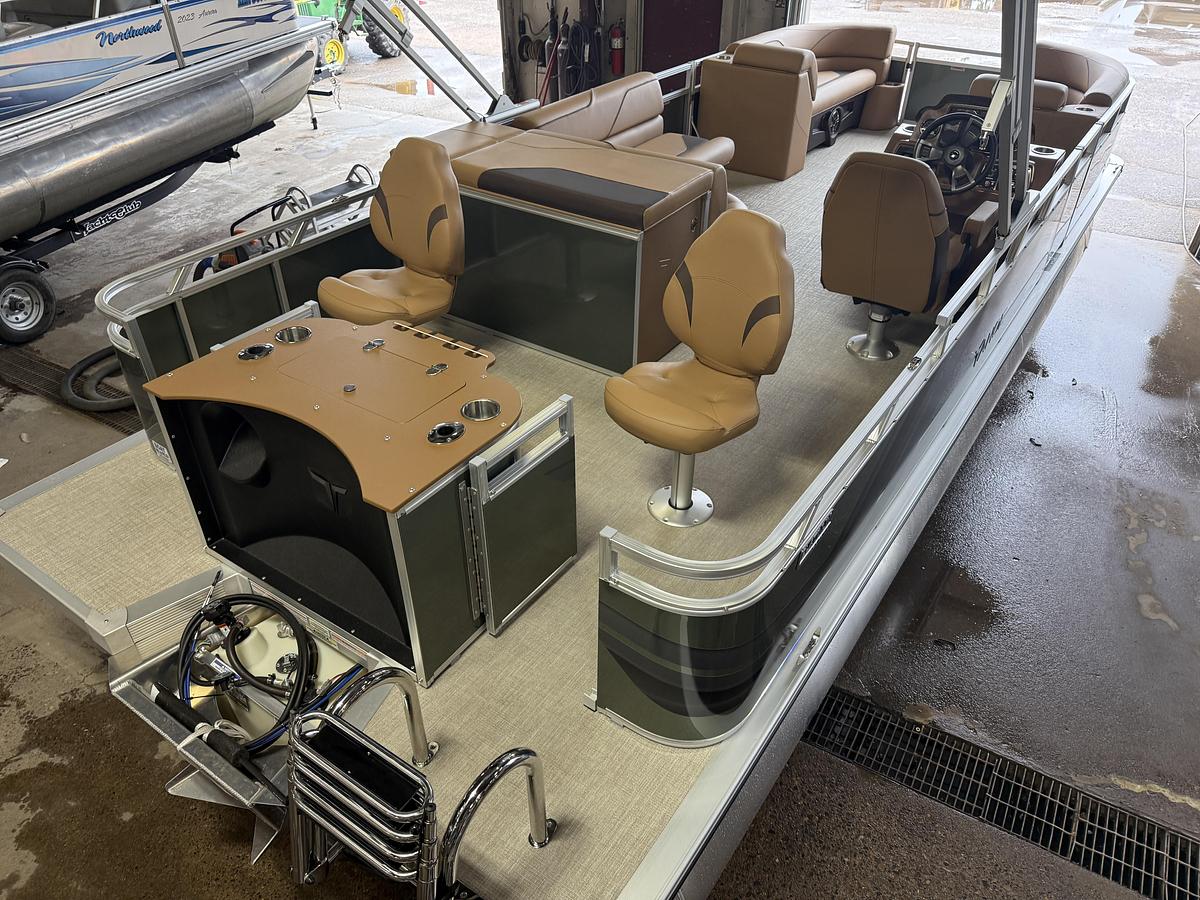 Used 2026 Tahoe Pontoons Sport 2385 Rear Fish & Honda 4-Stroke EFI