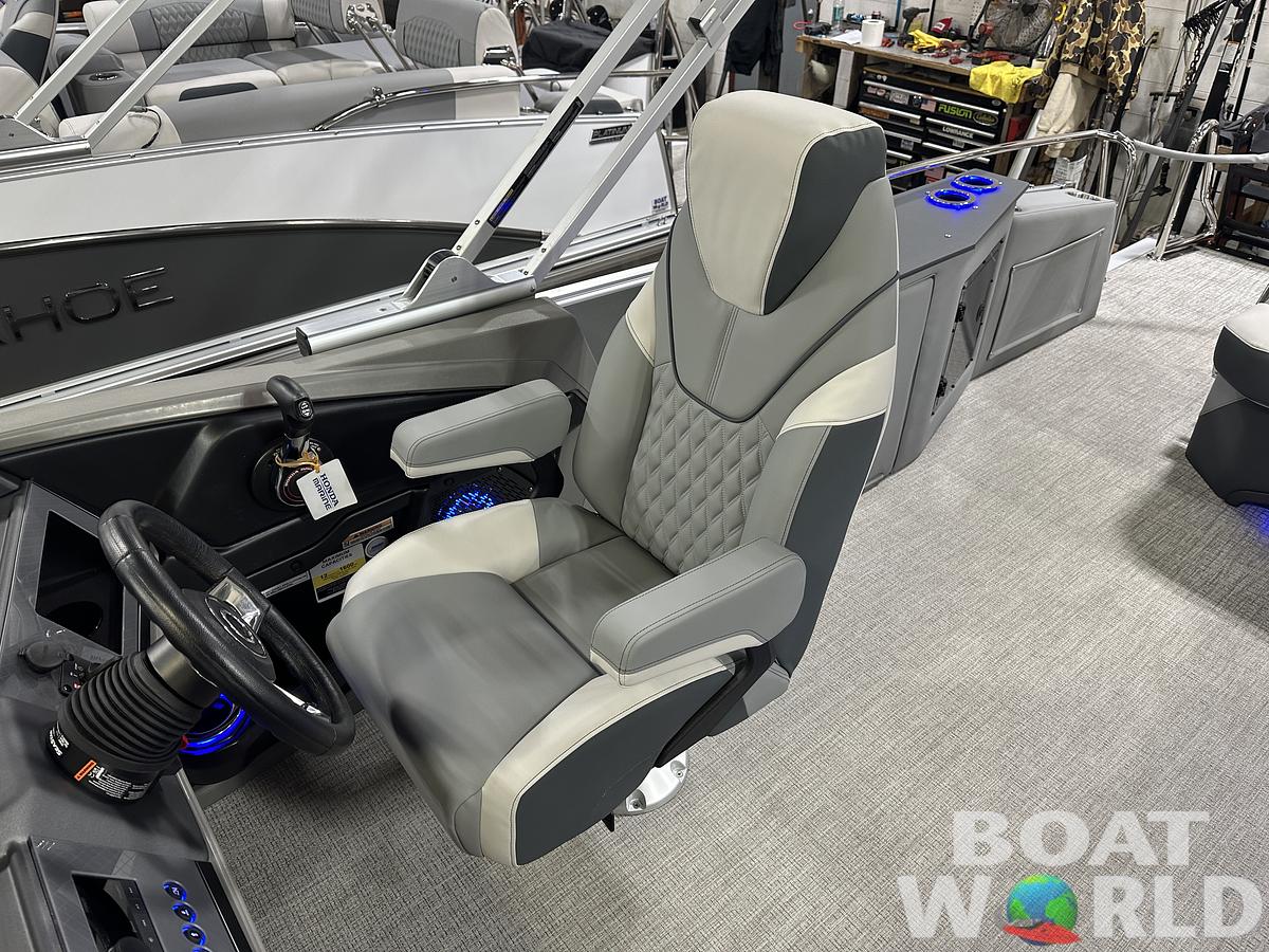 2025 Tahoe Pontoons Cascade 2385 Cruise Rear Bench (CRB) Tritoon & Honda 4-Stroke EFI