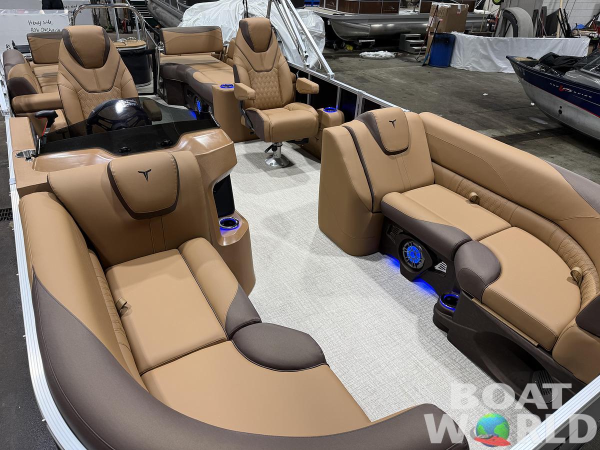 2026 Tahoe Pontoons LTZ 2385 Quad Lounge Shift SS Tritoon 