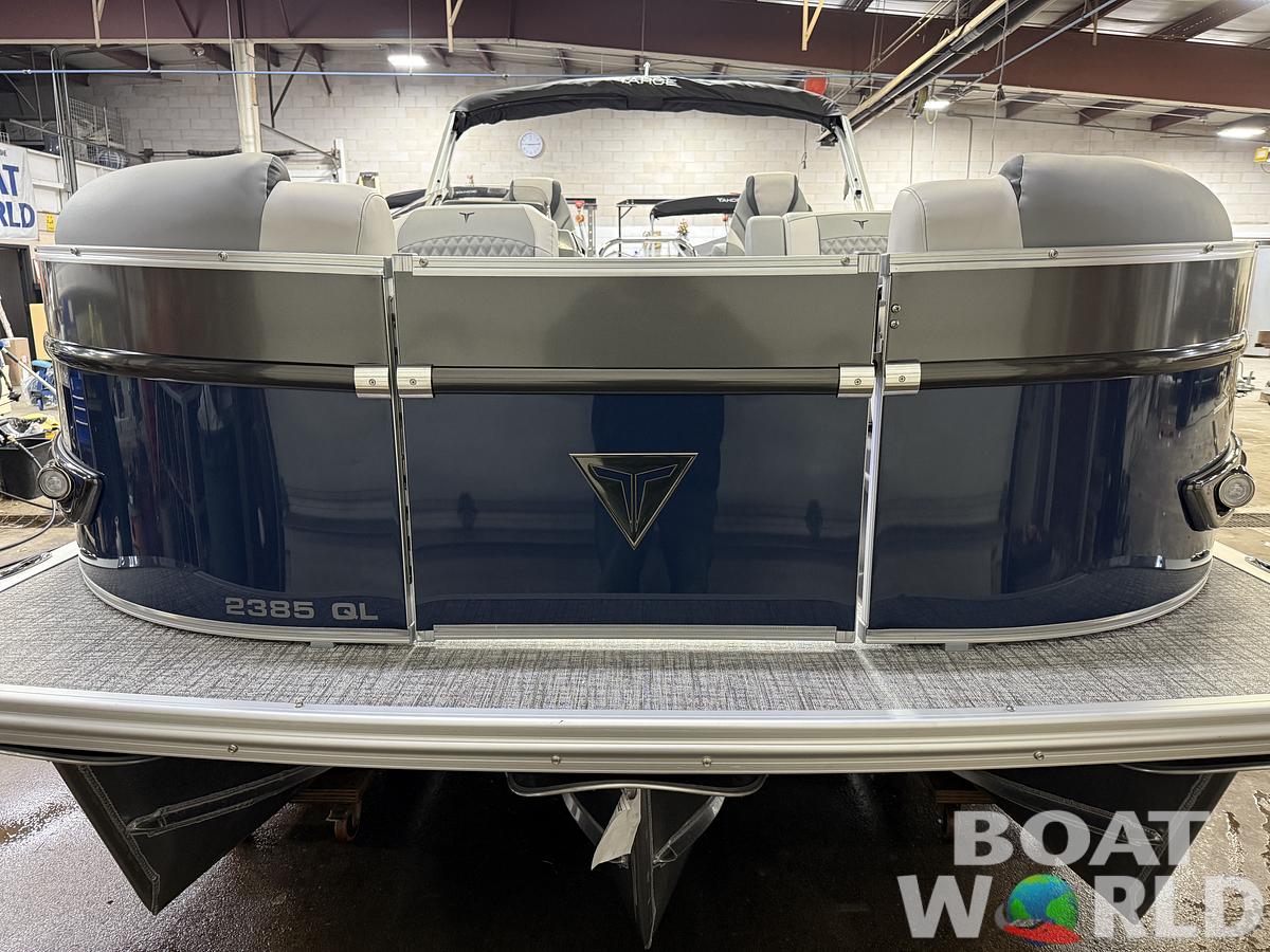 2025 Tahoe Pontoons Cascade 2385 Quad Lounge Tritoon & Honda 4-Stroke EFI