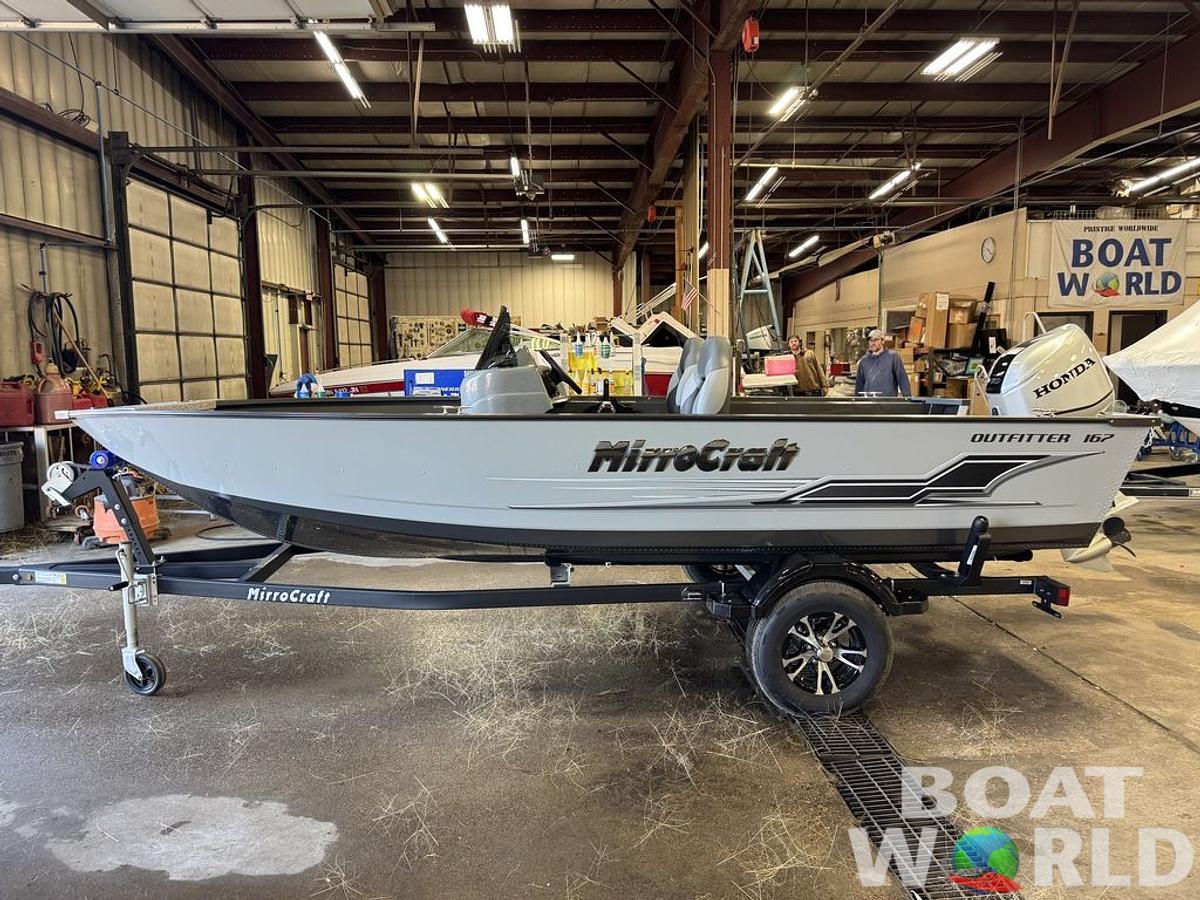 2025 Mirrocraft F167 Side Console & Honda 60HP 4-Stroke EFI