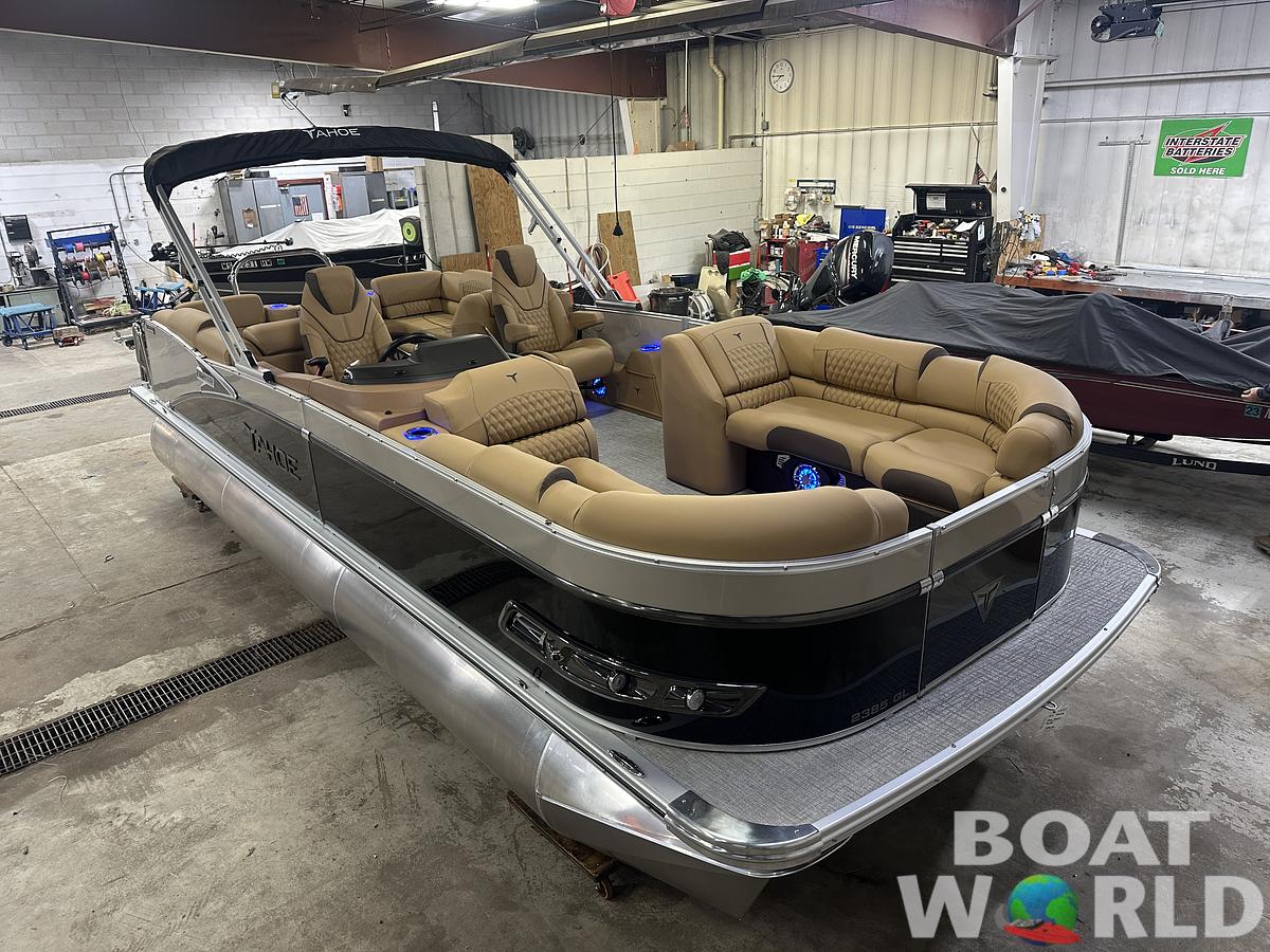 2025 Tahoe Pontoons Cascade 2385 Quad Lounge & Honda 4-Stroke EFI