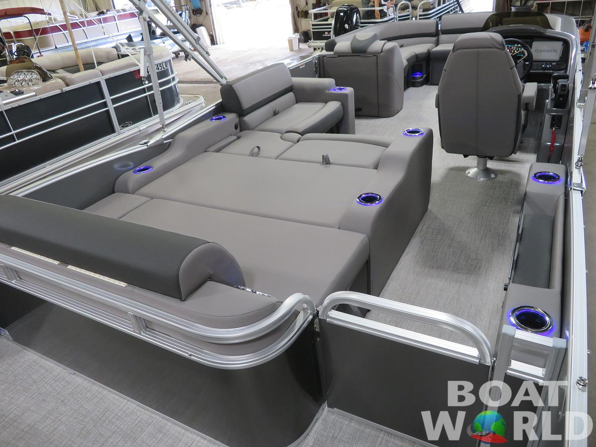 2024 Tahoe Pontoons Cascade 2385 VRL Swingback & Honda 140HP 4-Stroke EFI