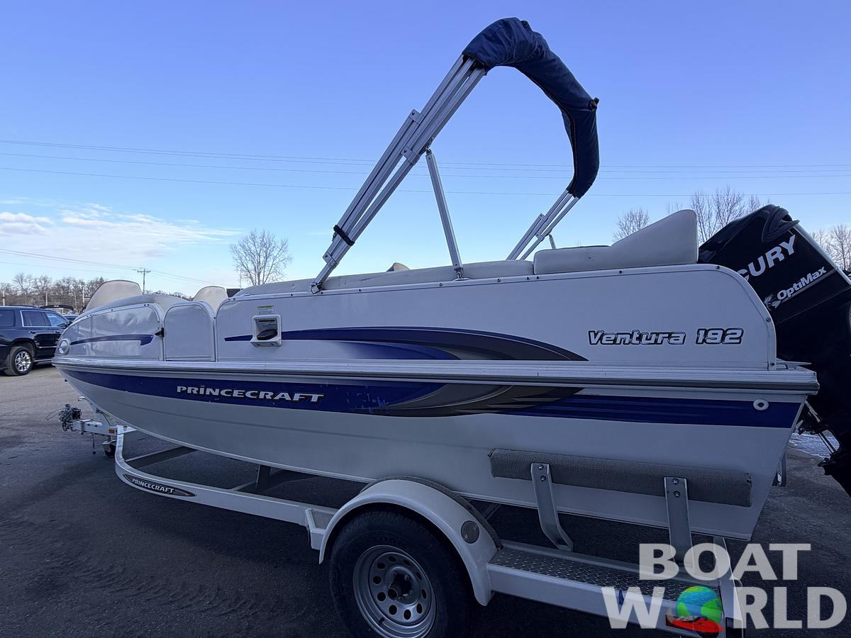 Used 2008 Princecraft Ventura 192 Deck Boat