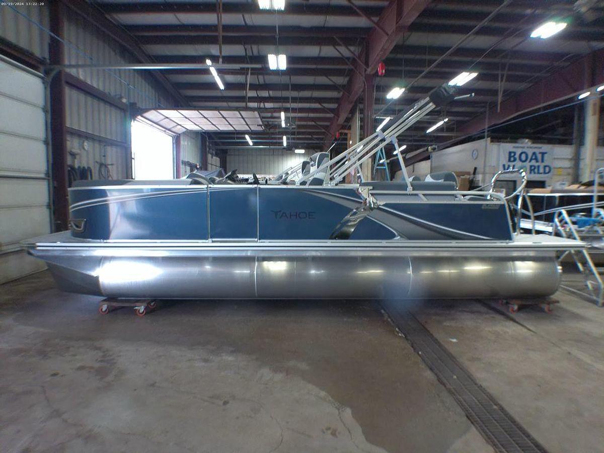 2025 Tahoe Pontoons LTZ 2385 Quad Lounge Shift SS & Honda 4-Stroke EFI