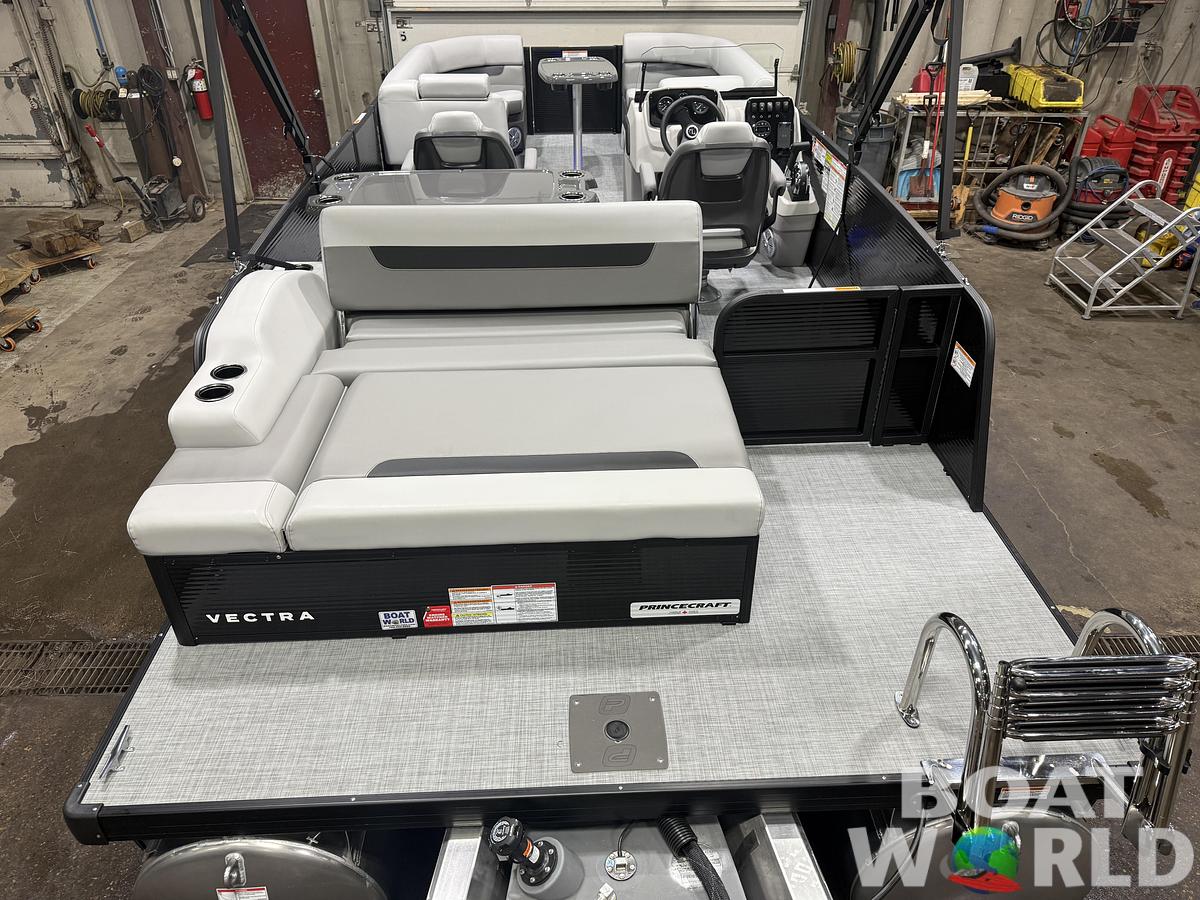 2026 Princecraft Vectra 23 RL SS Swingback Pontoon 