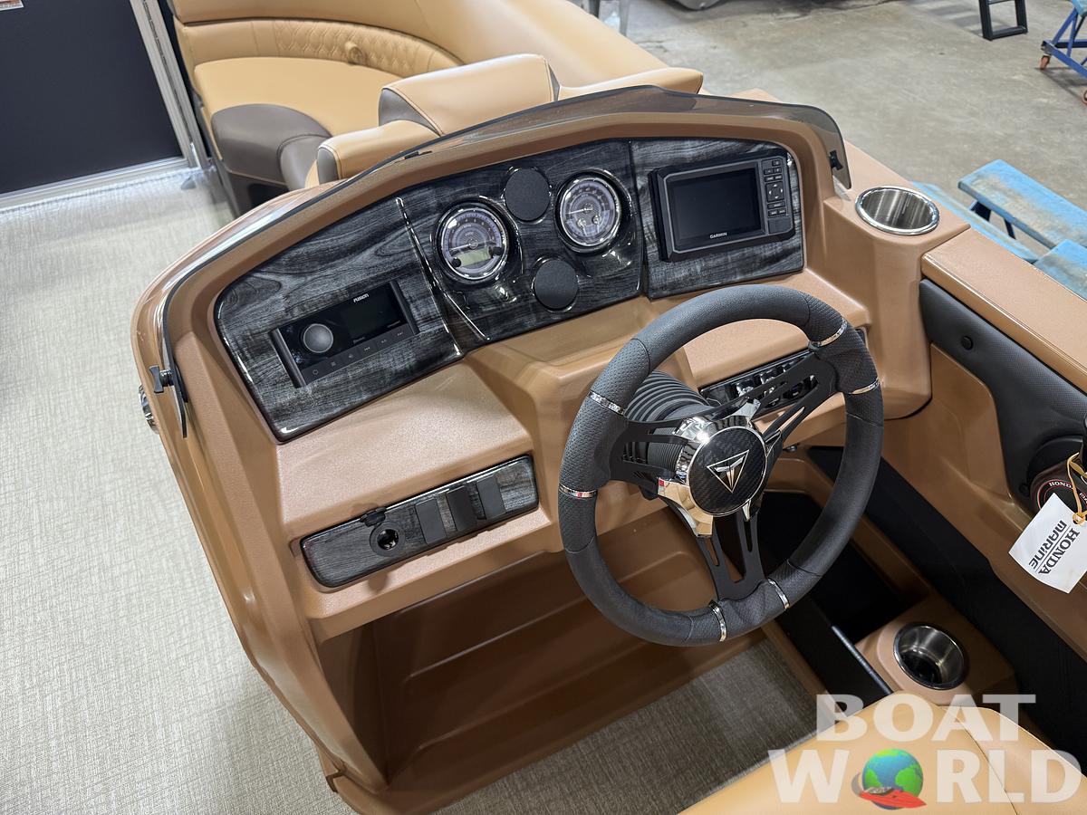 2025 Tahoe Pontoons LTZ 2385 Quad Lounge Shift Flip & Honda 4-Stroke EFI