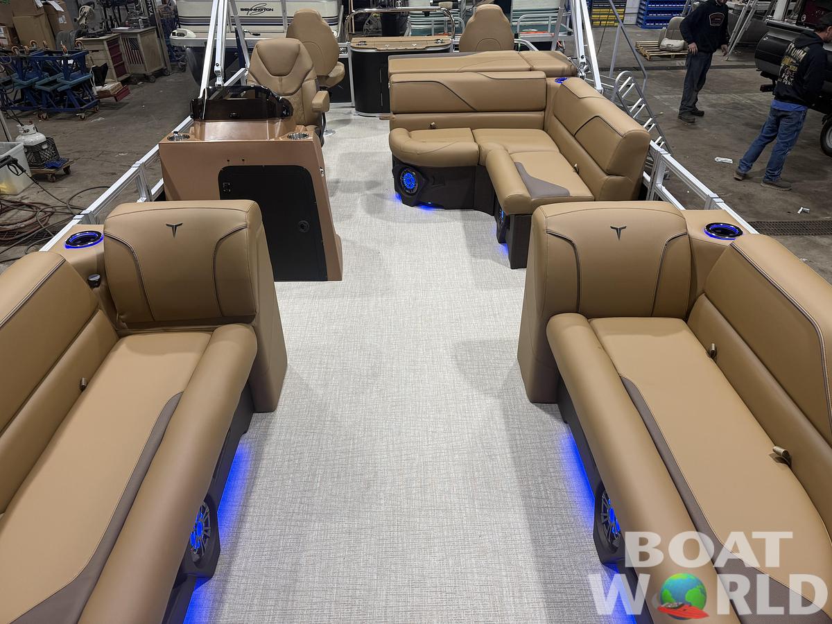 2026 Tahoe Pontoons Sport 2385 Rear Fish Tritoon