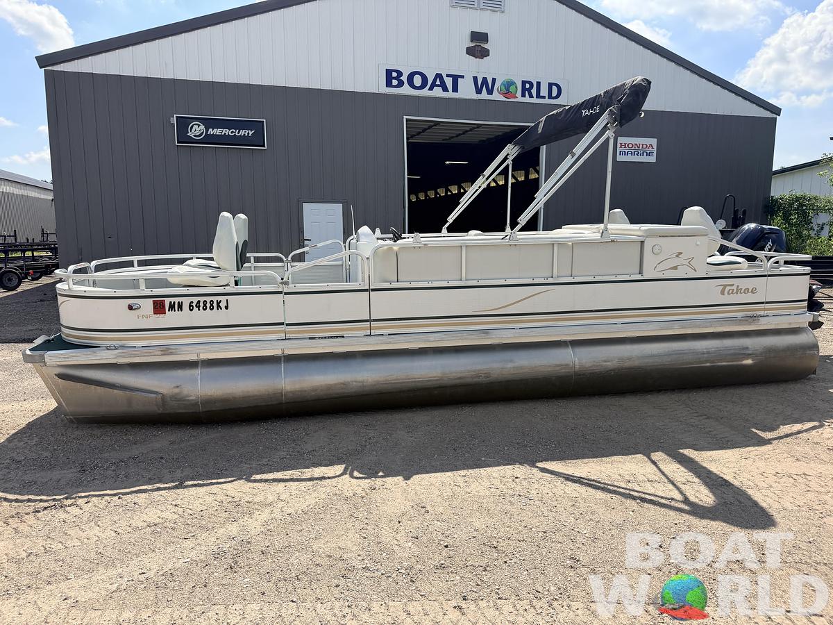 Used 2008 Tahoe Pontoons 22 Fish 'N Fun & (2021) 90HP Mercury 4Stroke EFI -$17,995