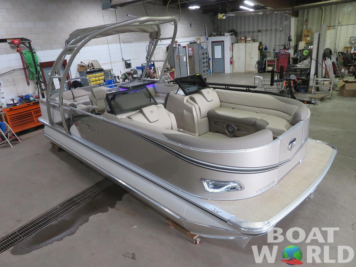 2024 Tahoe Pontoons LTZ 2385 Elite Windshield Tritoon & Suzuki 200HP 4-Stroke EFI