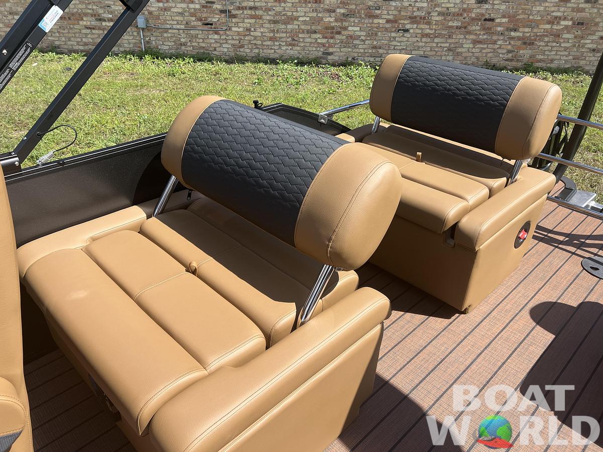 2026 Bentley Pontoons Elite 223 Quad Swingback QSB Tritoon