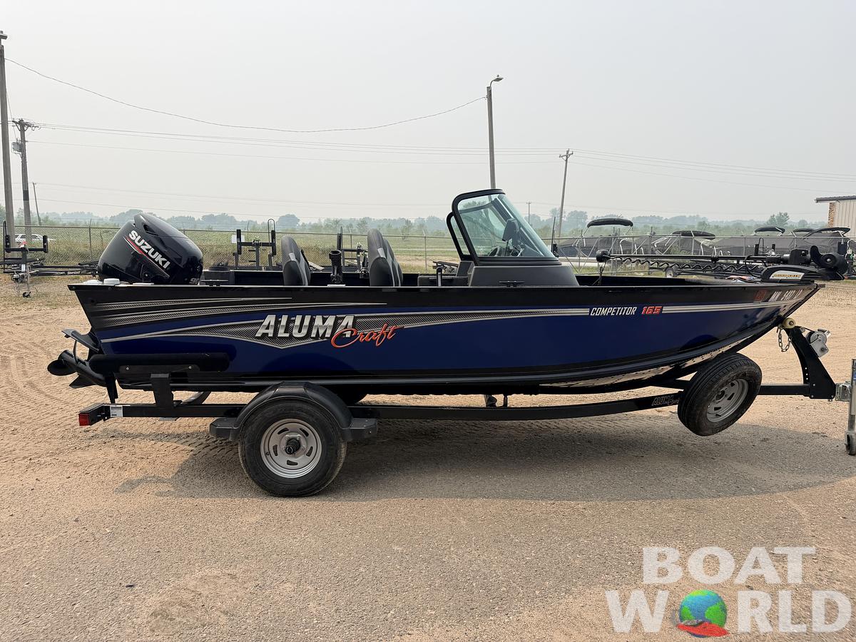 Used 2017 Alumacraft Competitor 165 Sport & 90HP Suzuki 4Stroke -$24,995
