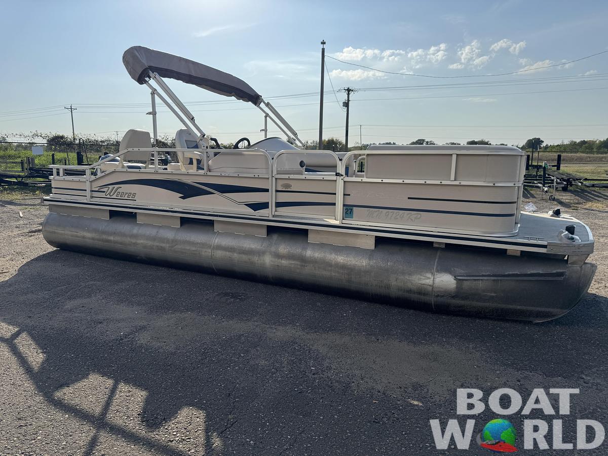 Used 2009 Weeres Family Fish Deluxe 220 Pontoon