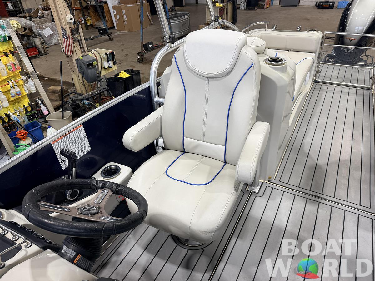 Used 2017 Sylvan S3 Rear Lounge with Sport Tower & 150HP Yamaha SHO VMAX - $39,995