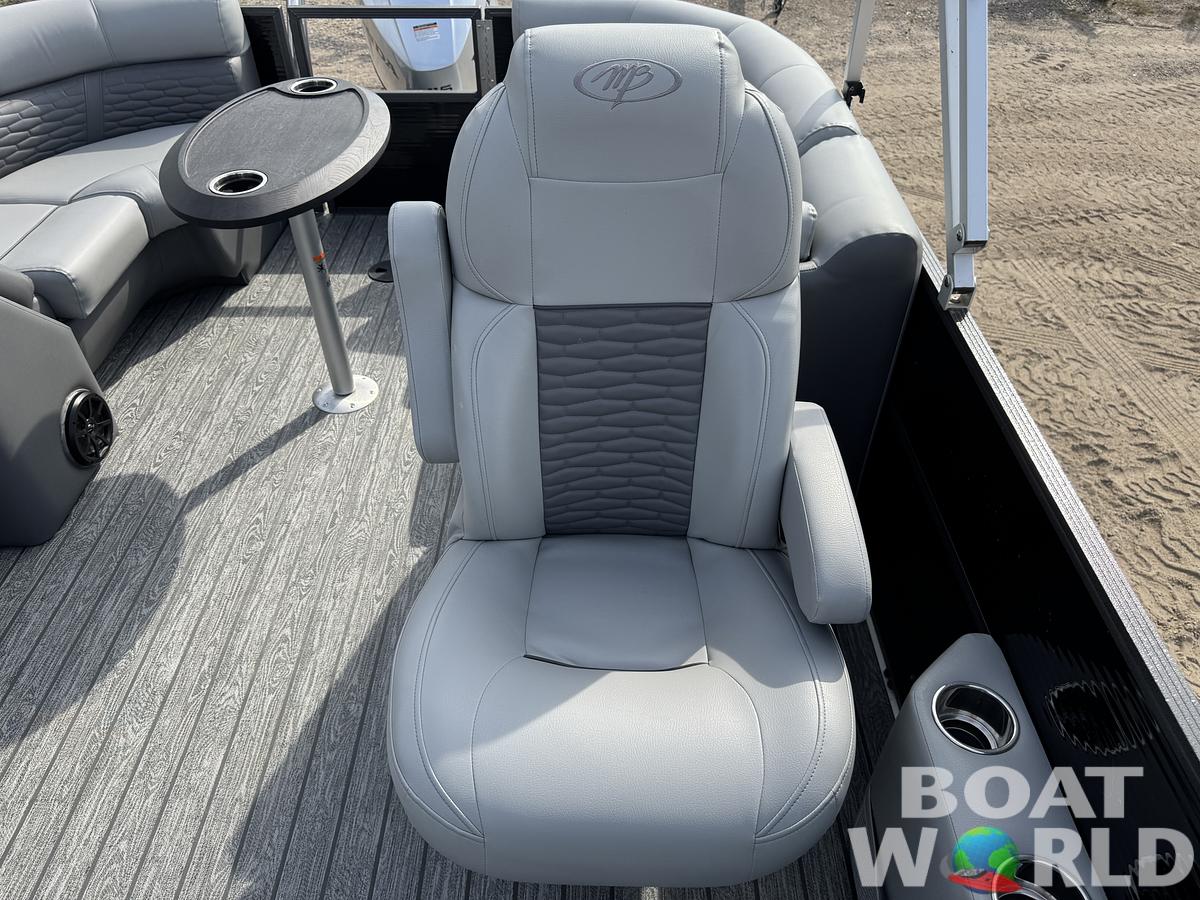 Used 2023 Montego Bay 8522 Quad Lounge Pontoon with 115HP Honda Fourstroke EFI