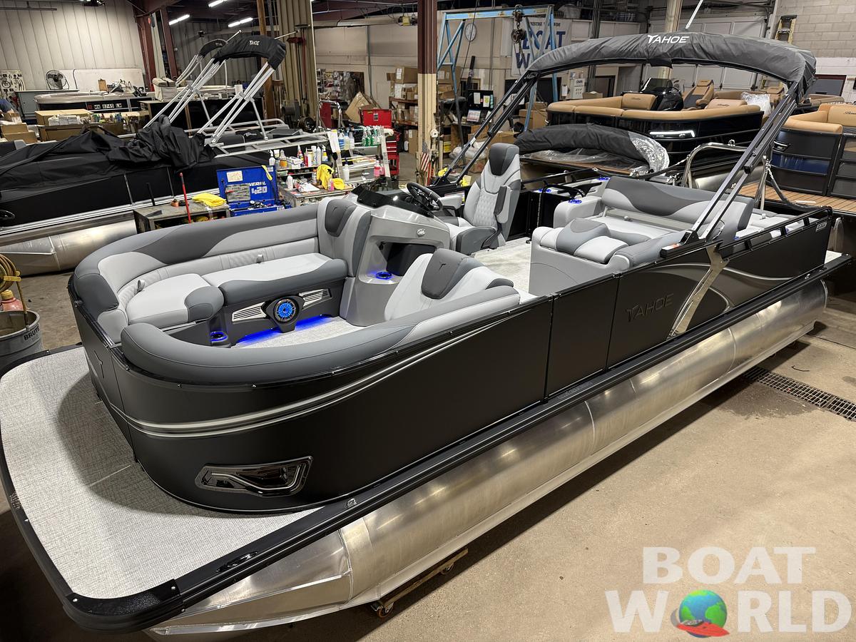 2026 Tahoe LTZ 300HP VRB 2385 Swingback Tritoon $68,995