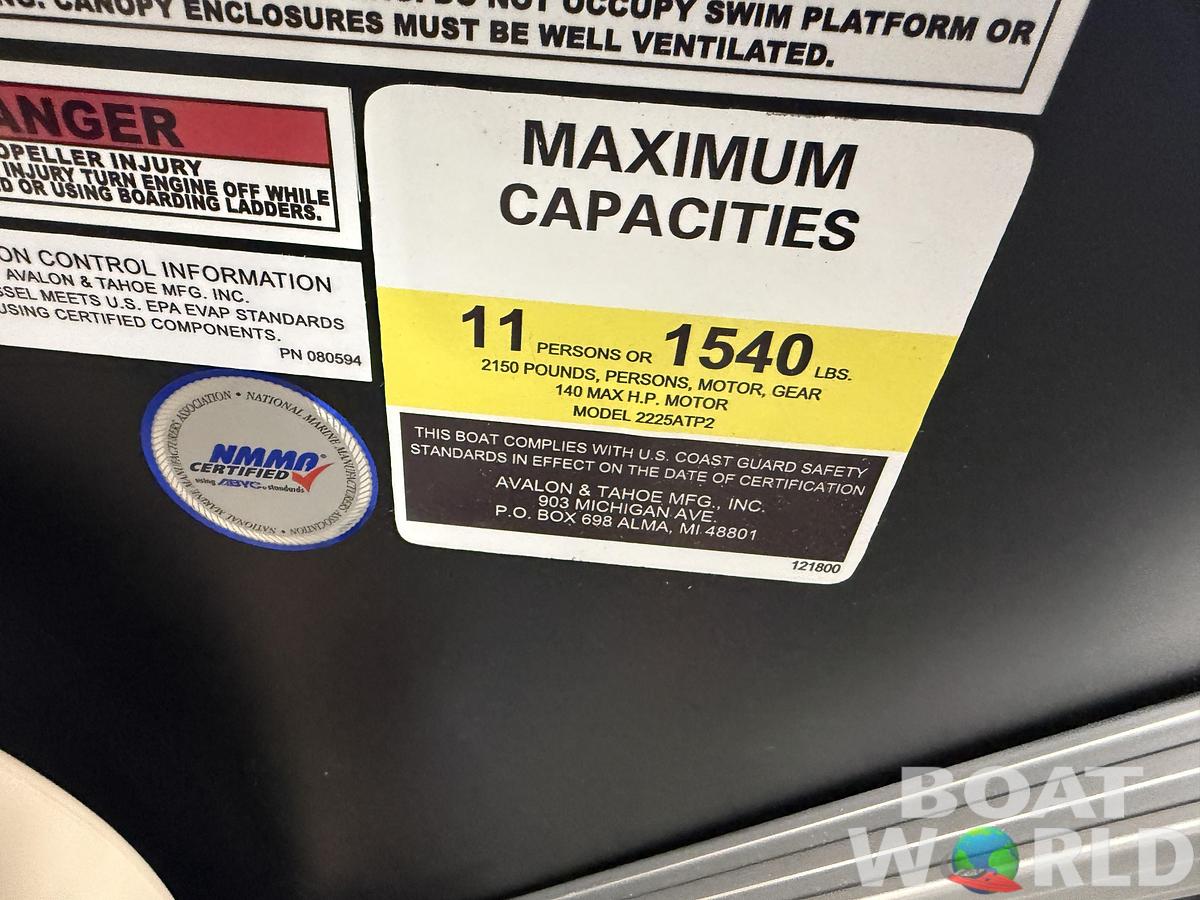 2026 Tahoe Pontoons LTZ 2385 Swingback (VRB) 