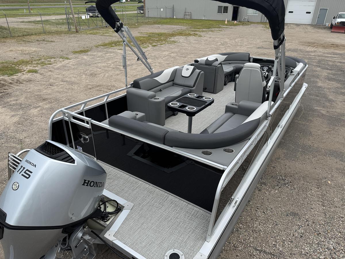 Used 2023 Tahoe Pontoons LTZ 2385 Elite Cruise & Honda 115HP 4-Stroke EFI
