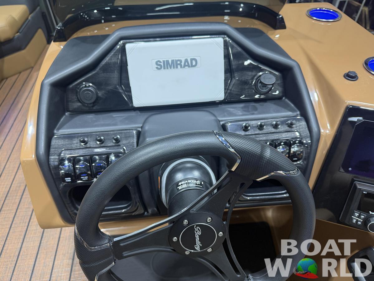 2026 Bentley Pontoons Elite 223 Admiral Quad Lounge Tritoon