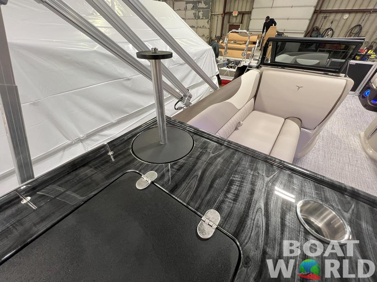 2026 Tahoe LTZ 2385 Elite Windshield Tritoon $52995