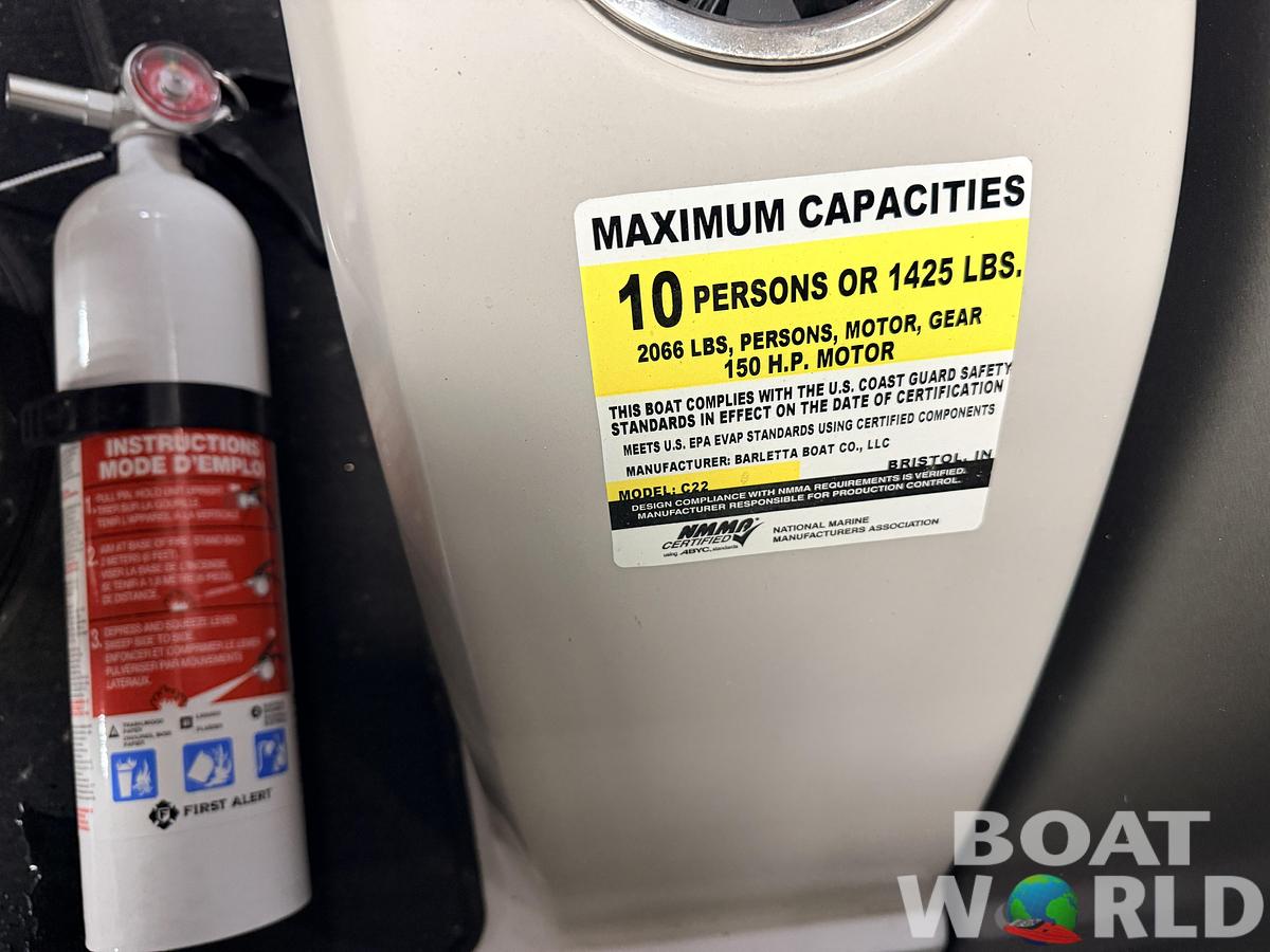 Used 2025 Barletta Cabrio 22QC Pontoon