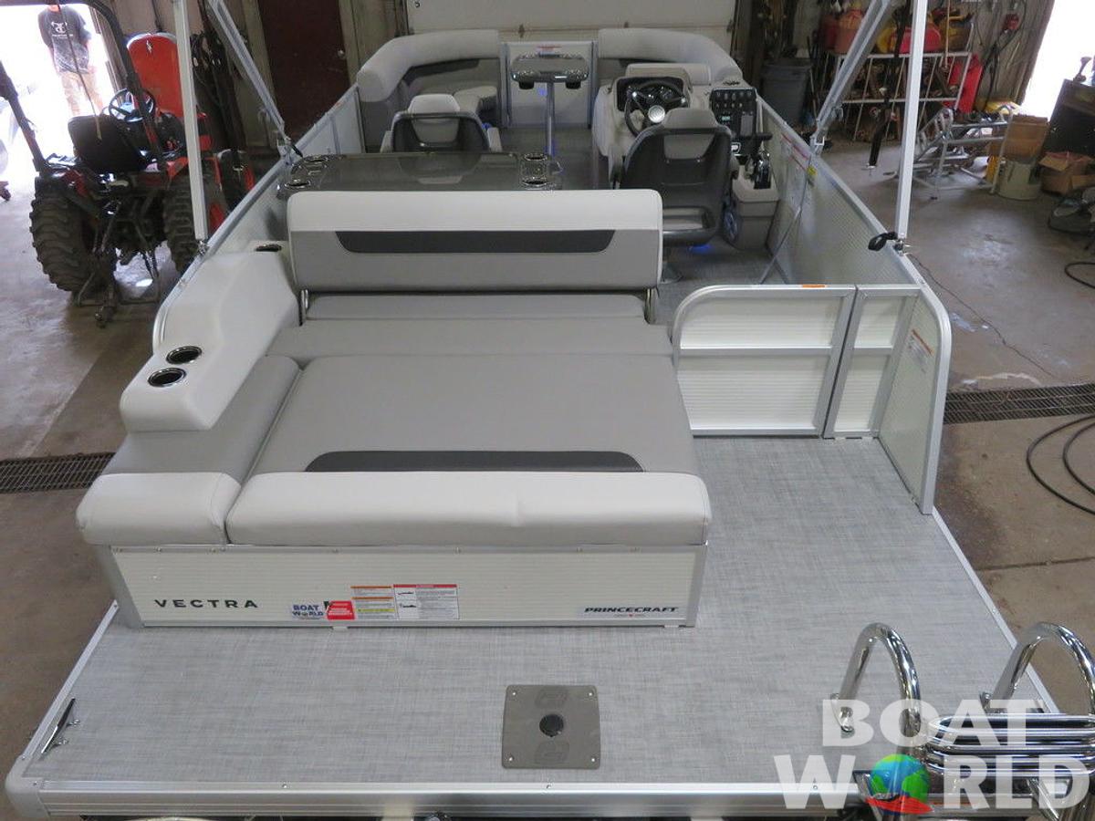 2025 Princecraft Vectra 21 RL Swingback SS Pontoon & Mercury 4-Stroke EFI
