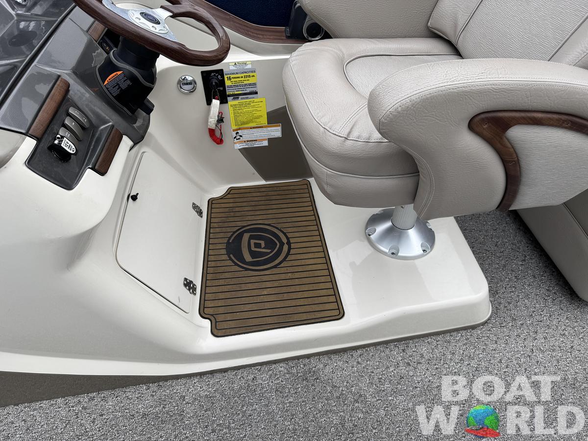 Used 2013 Premier 250 Intrigue Pontoon with 140HP Suzuki Fourstroke EFI