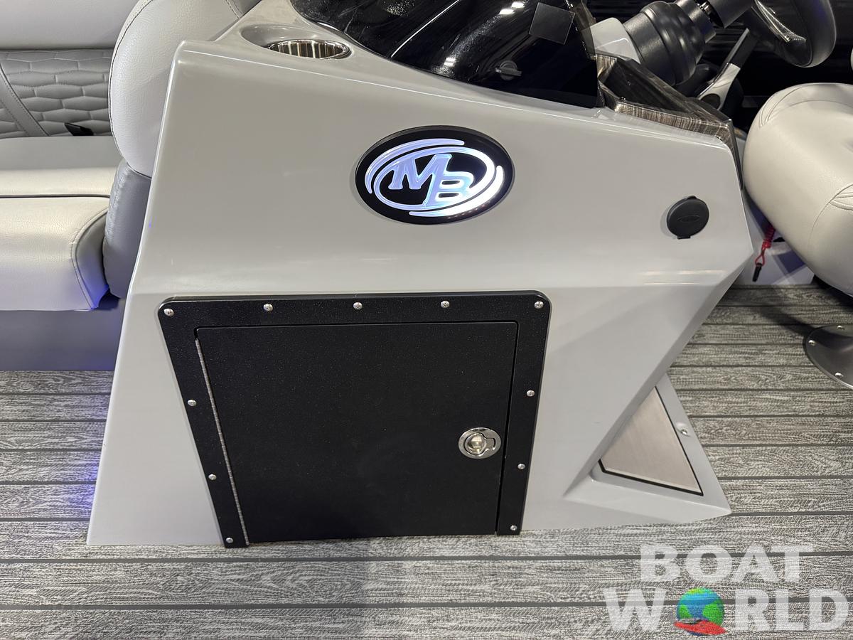 Used 2023 Montego Bay 8522 Quad Lounge Pontoon with 115HP Honda Fourstroke EFI