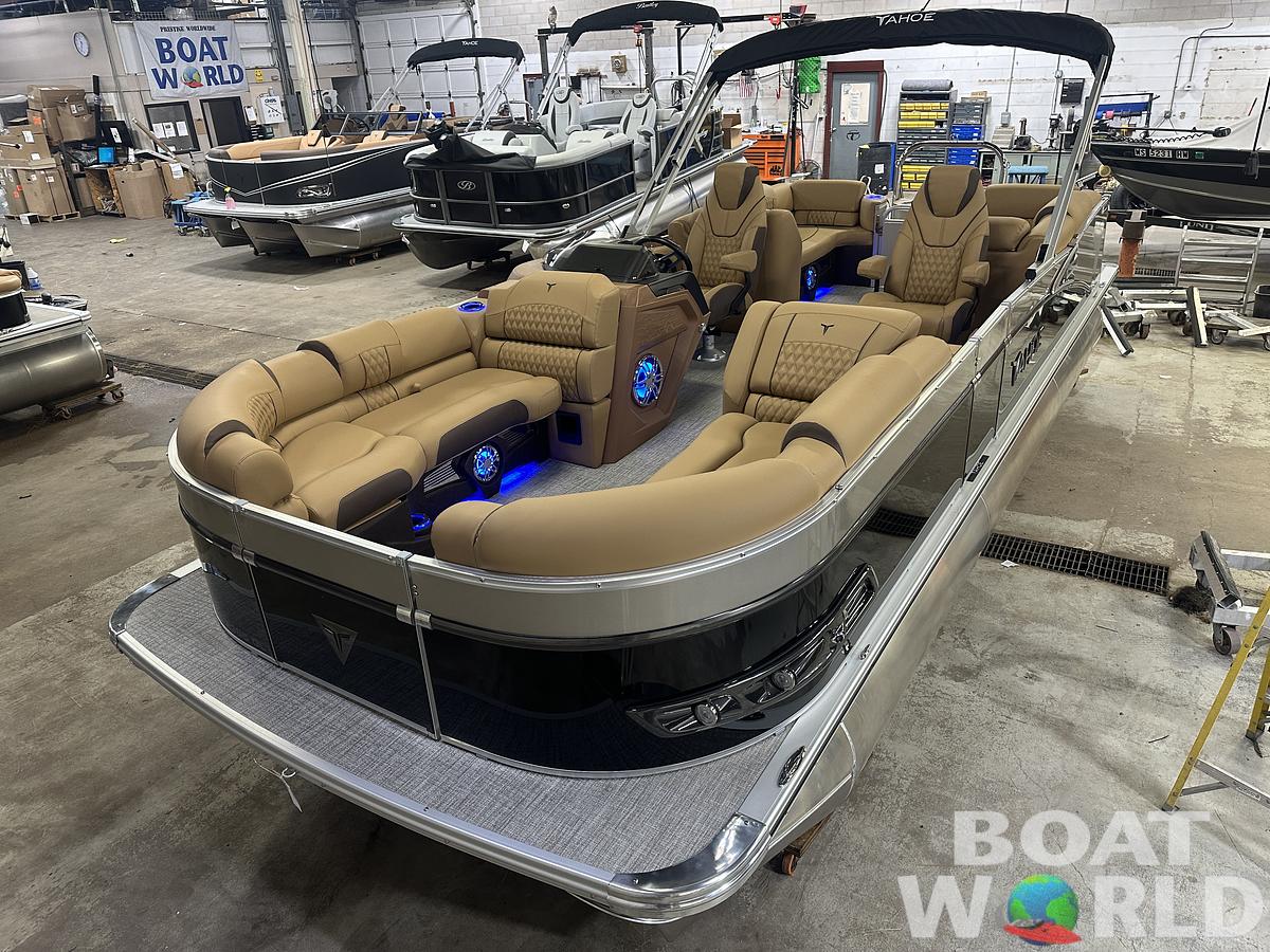 2025 Tahoe Pontoons Cascade 2385 Quad Lounge & Honda 4-Stroke EFI