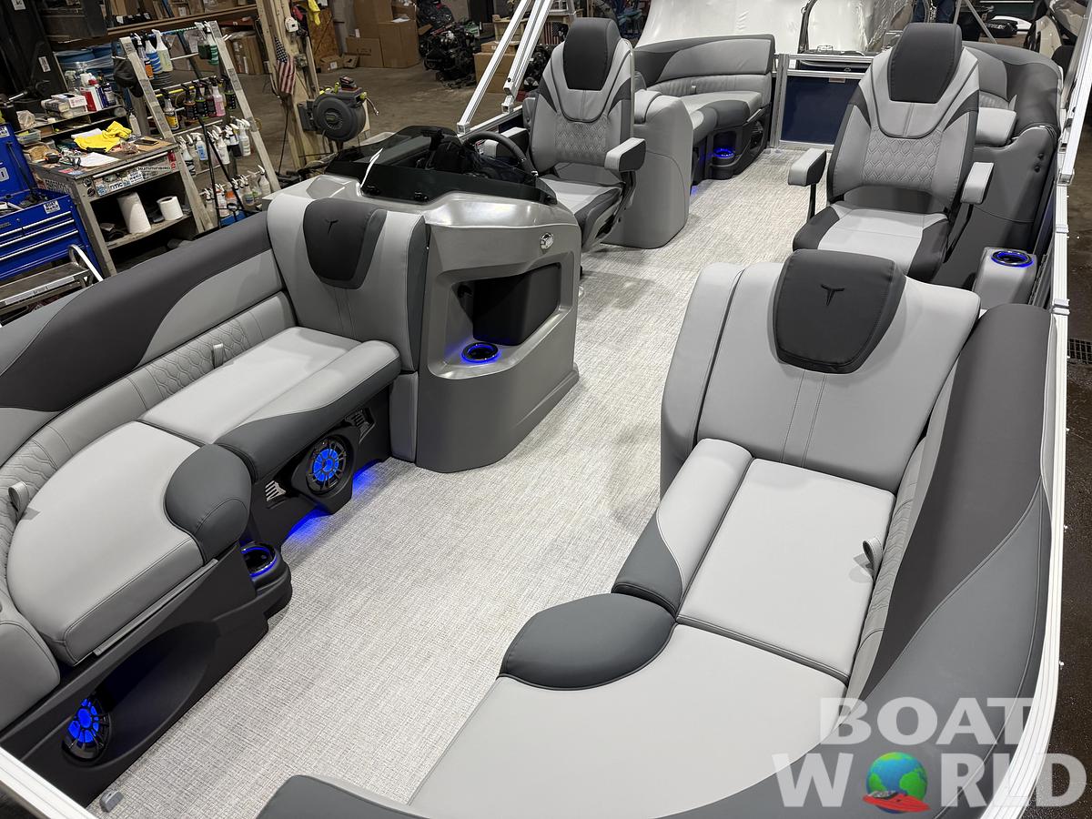 2026 Tahoe Pontoons LTZ 2385 Quad Lounge Tritoon