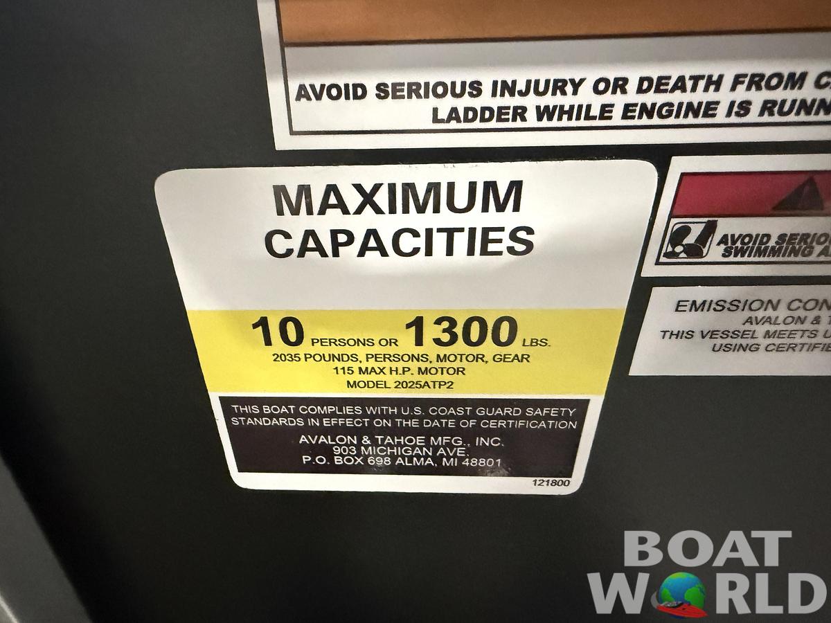 2026 Tahoe Pontoons Sport 2180 Swingback (VRB) 