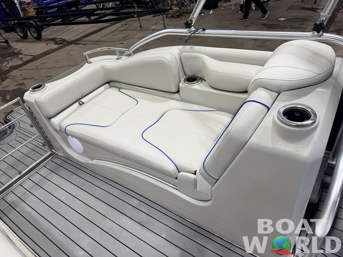 Used 2017 Sylvan S3 Rear Lounge with Sport Tower & 150HP Yamaha SHO VMAX - $39,995